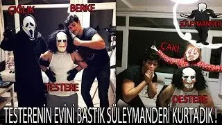TESTERE'NİN EVİNİ BASTIK!! (SLENDERMANİ 