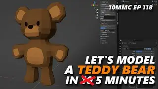 Let's Model a Bear in 5 Minutes - and then freak out about what to do!