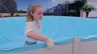 2021 AGP HYDRIUM OVAL POOL Install PL