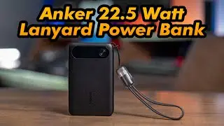 Anker 22.5 Watt Lanyard Power Bank, 10,000mAh Portable Charger Built-in USB-C Cable Review