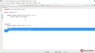 Java Tricky Program 1 - Java Compiler Optimization
