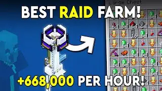 Minecraft Stacking Raid Farm Tutorial - Restartable! - 668,000 P/H!