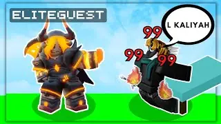 I used the KALIYAH KIT ONCE AGAIN! (#RobloxBedwars)