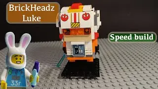 Speed Build of Lego BrickHeadz Luke Skywalker