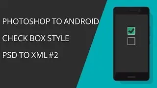 photoshop & android studio #2 : Checkbox design in xml