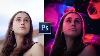 Creating Awesome Glowing Manipulation Photoshop | Full Process