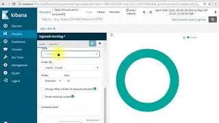 Kibana - How to Create a Pie Chart Using the Visualize Tab