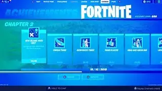 All Achievements in Fortnite: Chapter 2 - Season 1