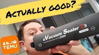 I test a vacuum sealer for under £10 from TEMU