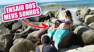 FIZ O ENSAIO GESTANTE DOS MEUS SONHOS * Quase desmaiei | Kathy Castricini