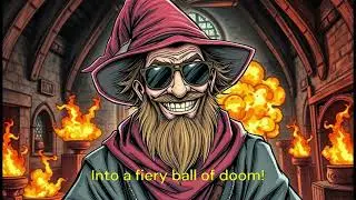 The Wizard Casts Fireball (A Full Version)