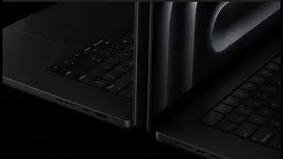 The New Macbook pro space black