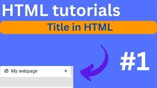 How to give name to HTML page