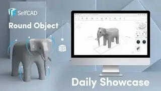 The Easiest SelfCAD Tool: SelfCAD Round Object Tool