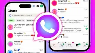 Nuevo WhatsApp Estilo IPhone en Android (Sin Errores)