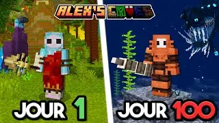 Voici comment j’ai survécu 100 JOURS sur Alex’s Caves..