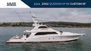 2002 Queenship Custom 98' Yachtfish - Long-Range Luxury Meets Sportfishing Performance