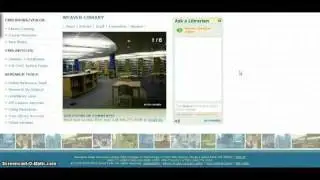 Finding the link to the Weaver Library's databases