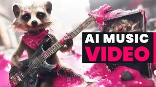 Lost In The Jungle - NEW AI Music Video (Using RunwayML)