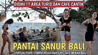 RAMAI | DERETAN CAFE CANTIK DAN AREA TURIS DI SANUR BALI