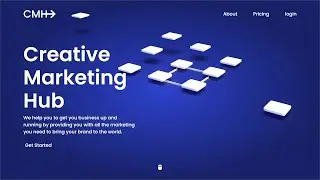 Adobe XD responsive landing page