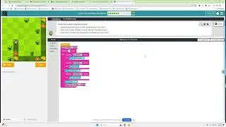 Code.org Express: Lesson 26 - Variables with The Bee