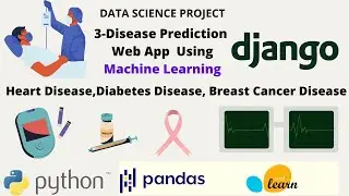 3-Disease Prediction using Machine Learning, Python, Django, Web App