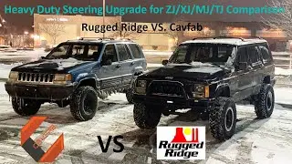 ZJ/MJ/XJ/TJ Steering Upgrade | CAVFAB VS. Rugged Ridge | Heim Joint VS Tie Rod