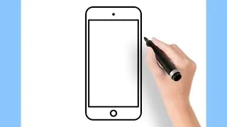 COMO DESENHAR UM CELULAR