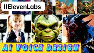 FREE AI VOICE TOOLS｜How to Use ElevenLabs Voice Design for Lifelike AI Audio!