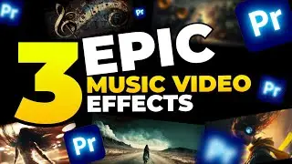 3 Epic MUSIC VIDEO Effect Tutorials In Premiere Pro