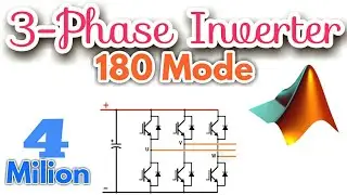 3 - Phase VSI Inverter | 180 Degree Conduction | Matlab Simulation