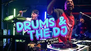 DRUMS AND THE DJ! @jotanafanador6321  & DJMAD . Live at Club Amadeus NYC!