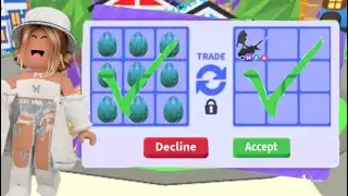 TRADING all NEON MYTHIC pets in RICH adopt me servers (AMAZING OFFERS)