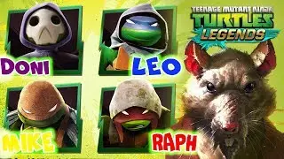 ЧЕРЕПАШКИ НИНДЗЯ ЛЕГЕНДЫ бой с королём грибов Teenage Mutant Ninja Turtles: Legends мистер кекс