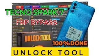 Tecno Spark 7 ( KF6 ) Frp Bypass Unlock Tool 