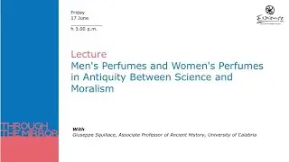 Men's Perfumes and Women's Perfumes in Antiquity Between Science and Moralism