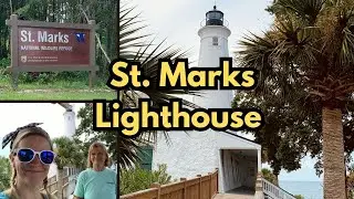 Visiting St. Marks Lighthouse in St. Marks, FL!