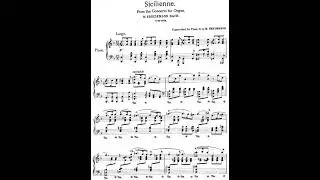 W.F. Bach - Sicilienne from Organ Concerto in D minor