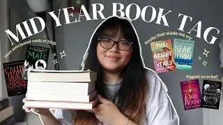 MID YEAR BOOK TAG!!! (anticipated reads, new authors, favourite books) 📚🏷️