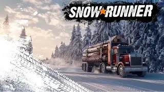 Немного грузоперевозок на Аляске Snowrunner (Стрим от 28.07.2024)