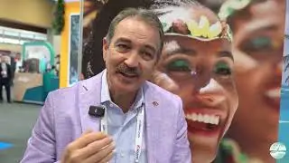 Minister Charles Fernandez at 2024 Routes Americas