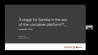 sambaXP 2020: A stage for Samba in the era of the container platform!?