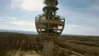 The Iriški Venac Tower fpv dive