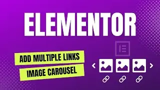 How To Add Multiple URL / Links In Elementor Free Image Carousel | papanbiswasbd 