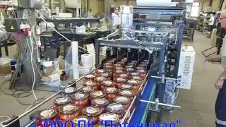 Групповая упаковка продукции в термоусадочную пленку. МТУ Вектор 600 ПМ