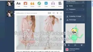 my tumblr  blog advertise
