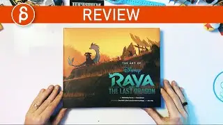 The Art-of Raya and the Last Dragon (Disney) -  Review (Book Flip Through)