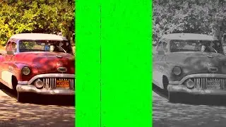 Old Film Green Screen, Stock & Breakdown