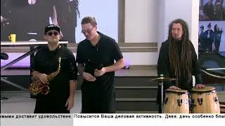 Кавер-группа THE IDOLS  - на утреннем шоу 